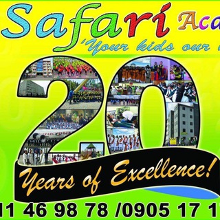 SAFARI ACADEMY GRADE 9